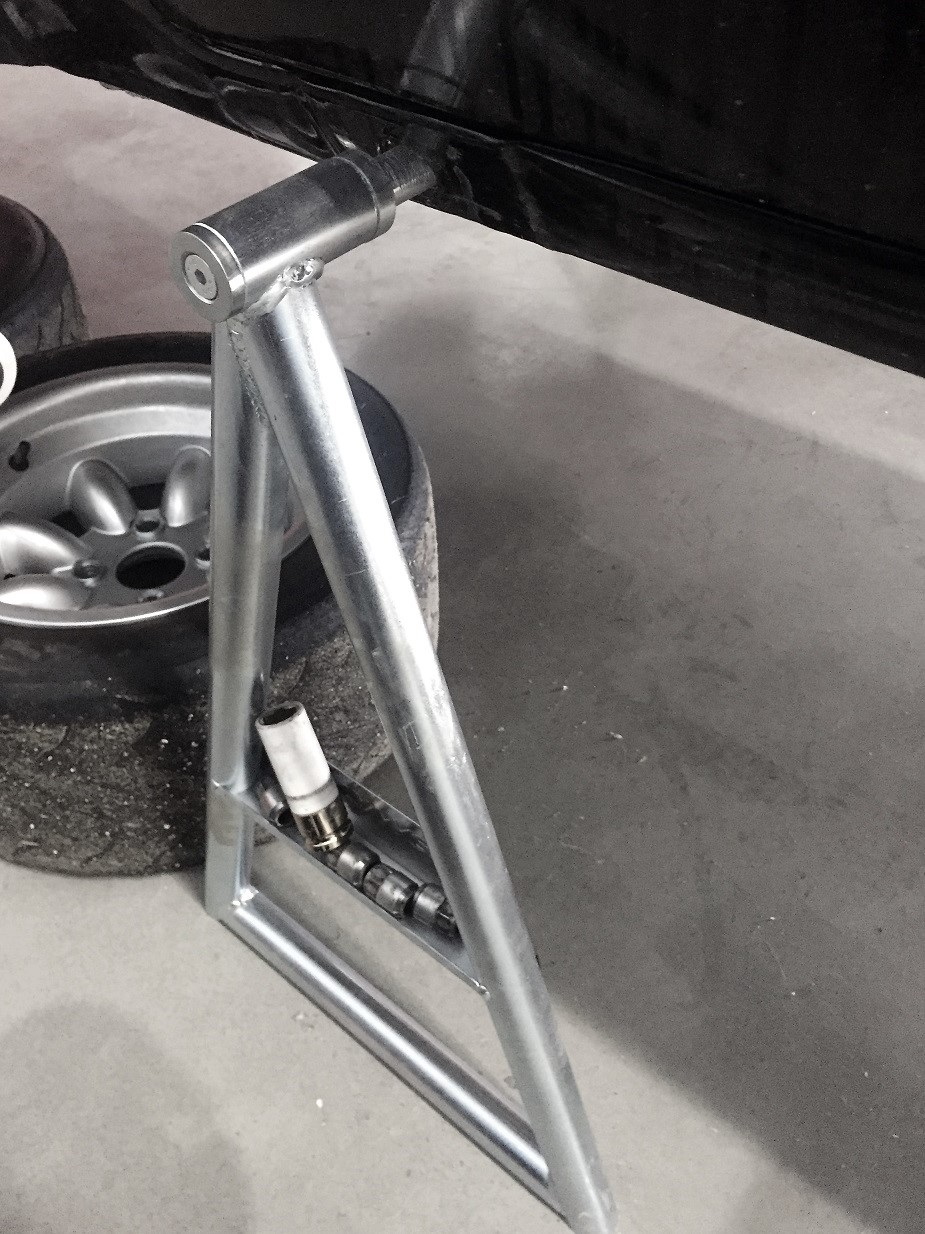 WRC Type Works Sill Stands 25mm Pin Removable Rally Car Stand Set x4