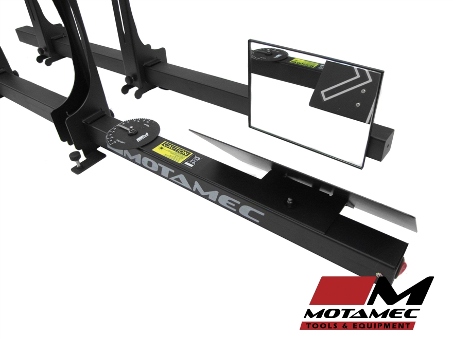 Motamec Laser Wheel Alignment Tracking Gauge Gauges Toe in out eBay