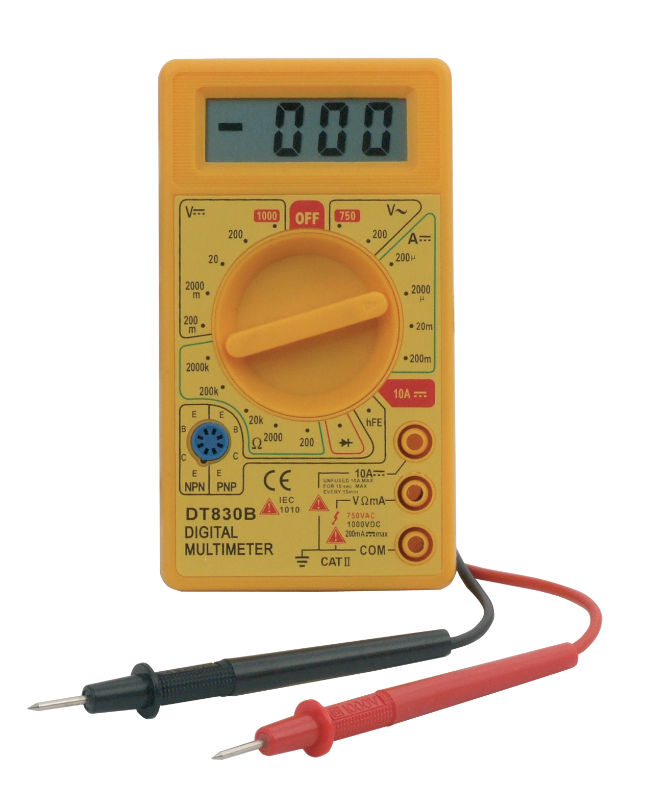 DIGITAL MULTIMETER ELECTRICAL CIRCUIT TESTER 9V BATTERY | eBay