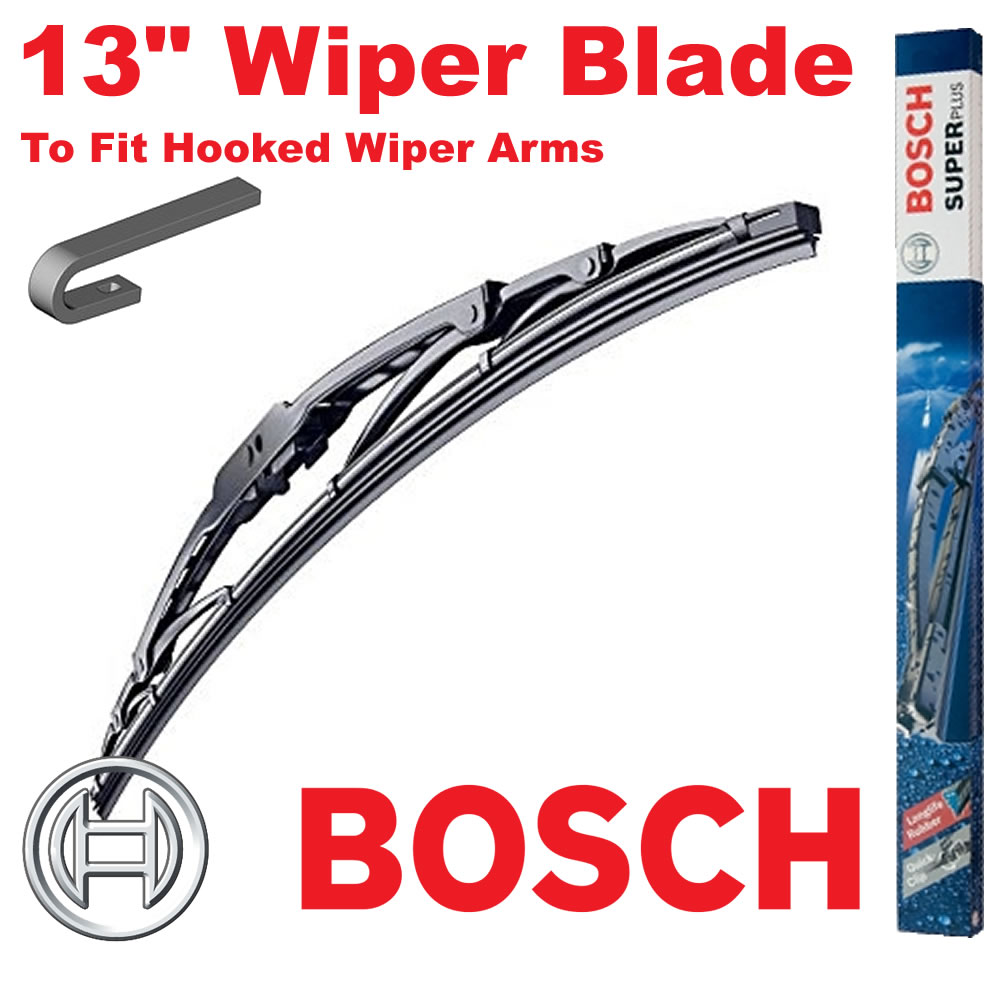 Bosch 13" Inch Super Plus Universal Wiper Blade SP13 For Hooked Wiper