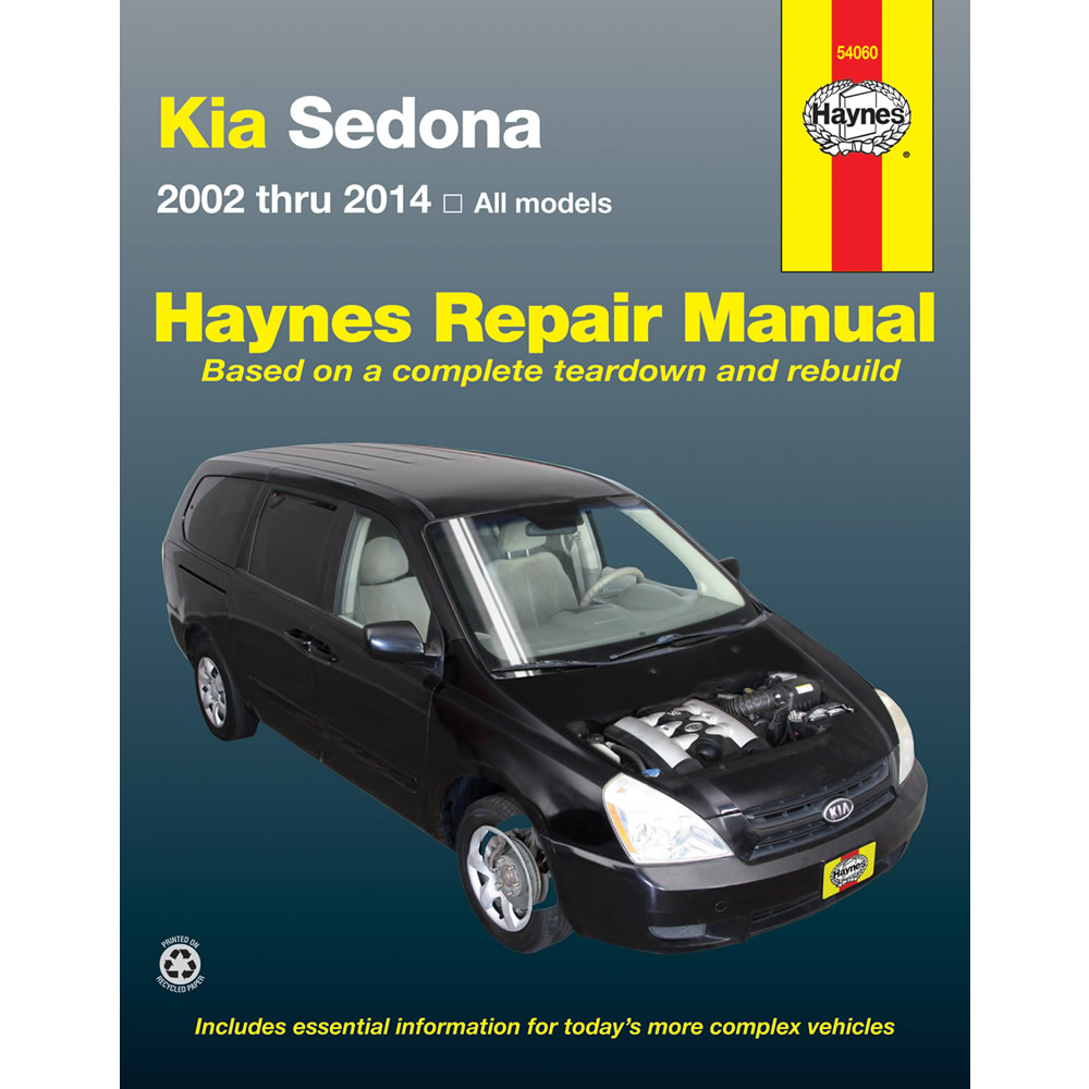 Kia Sedona 20022014 Haynes USA Manual eBay