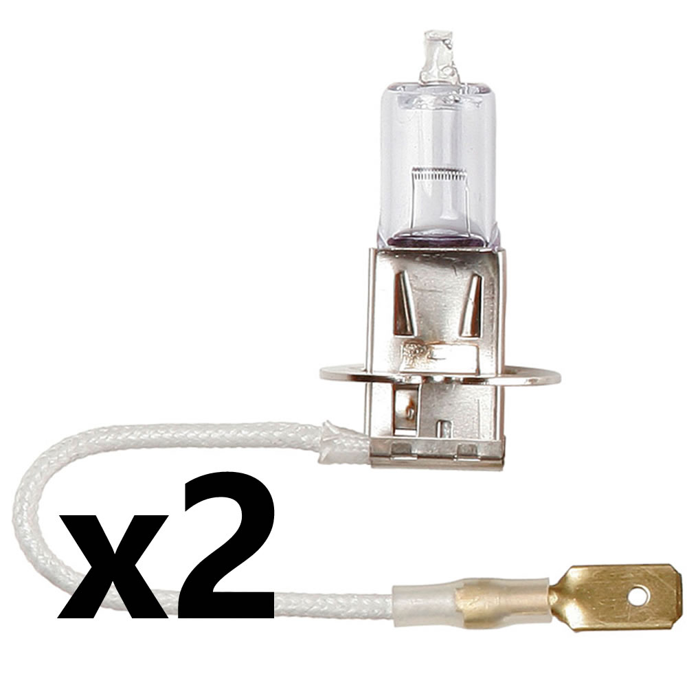 2x 453 12v 55w H3 PK22s Bulb Halogen Headlamp Spotlamp Fog Car Van