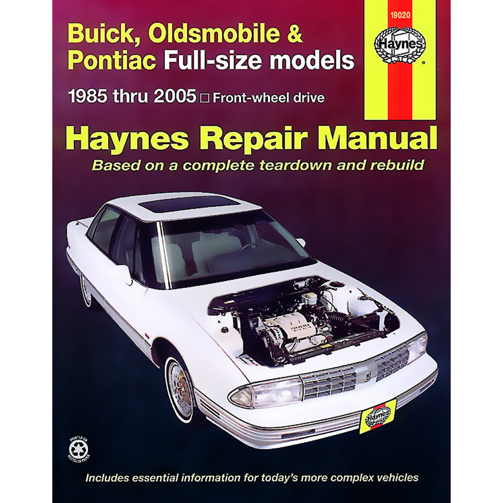 Oldsmobile 88 1992-1999 Haynes USA Workshop Manual