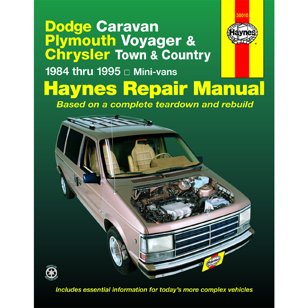 Dodge Grand Caravan 1988-1995 Haynes USA Workshop Manual