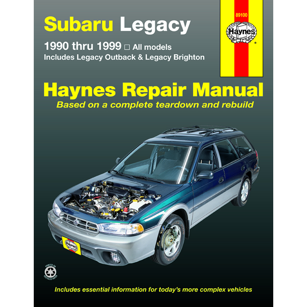 Subaru Legacy Outback 1990-1999 Haynes USA Workshop Manual