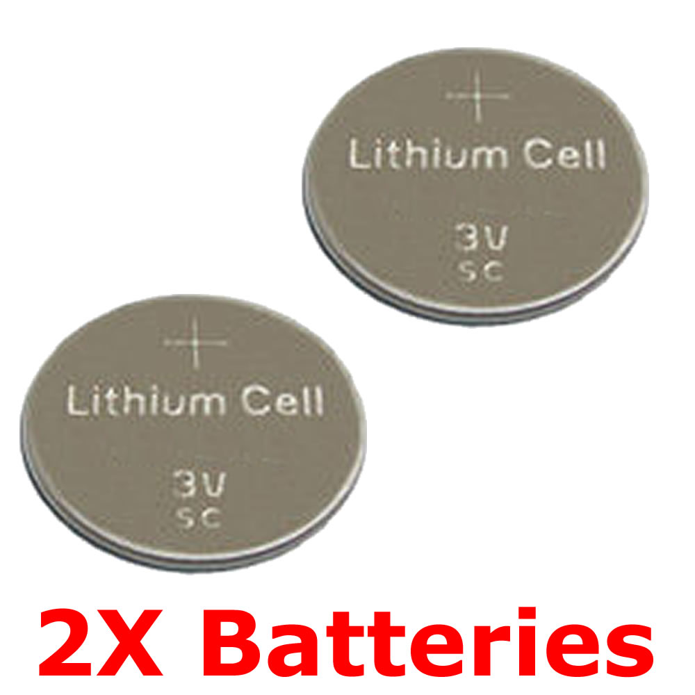 2 X Key Fob Batteries For Nissan Navara X-Trail Juke Qashqai Note CR2032