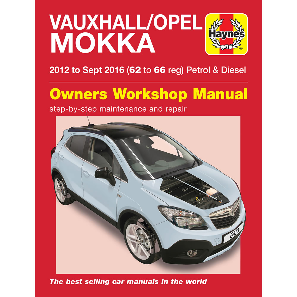 Vauxhall Mokka Haynes Manual 2012-Sep 2016 Petrol Diesel Workshop Manual