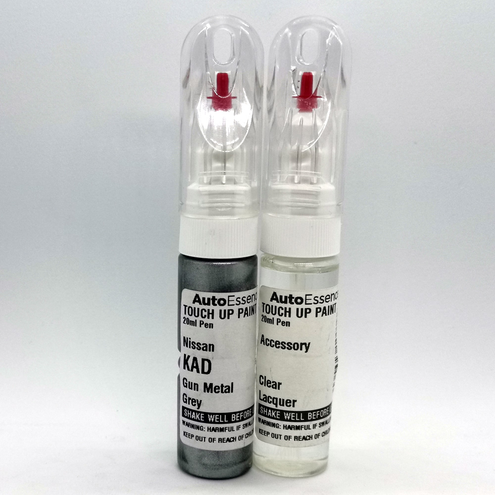 PAINT TOUCH UP PEN FOR NISSAN KAD GUN METAL GREY 20ML REPAIR SCRATCH eBay