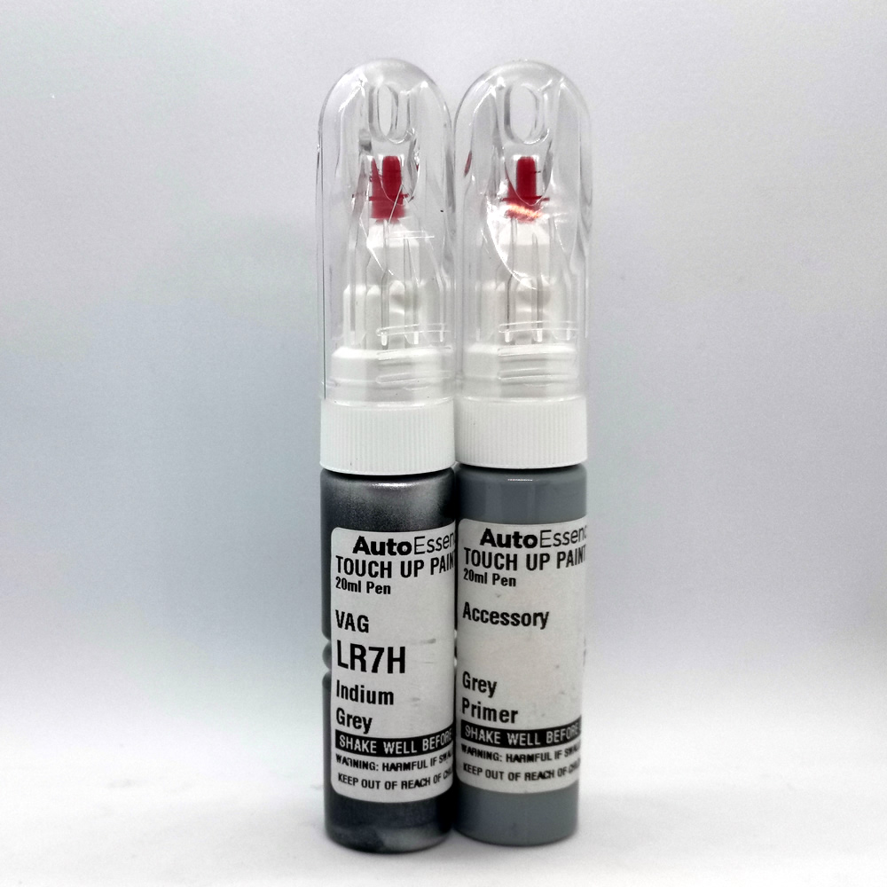 VOLKSWAGEN VW INDIUM GREY LR7H TOUCH UP PEN BOTTLE BRUSH REPAIR PAINT CHIP VW eBay