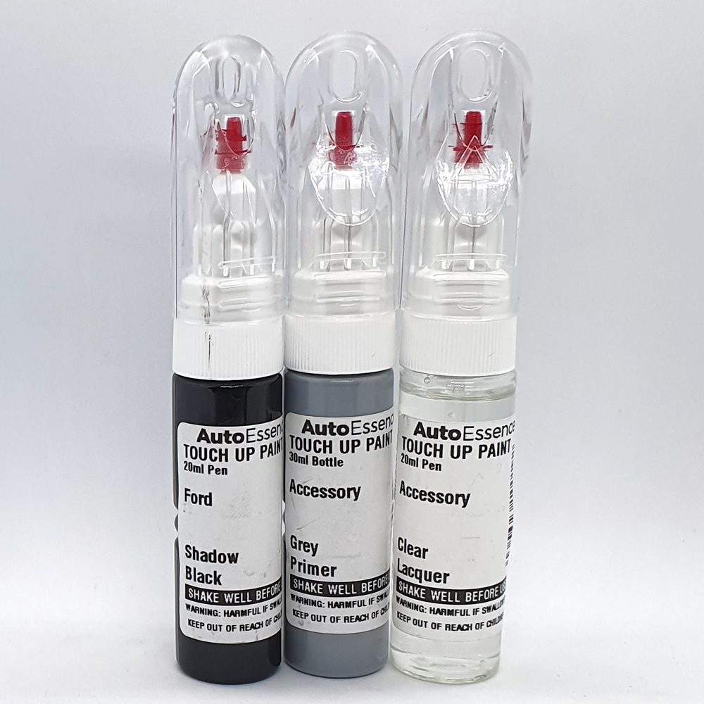 FORD SHADOW BLACK TOUCH UP PEN KIT REPAIR PAINT FIESTA FOCUS TRANSIT
