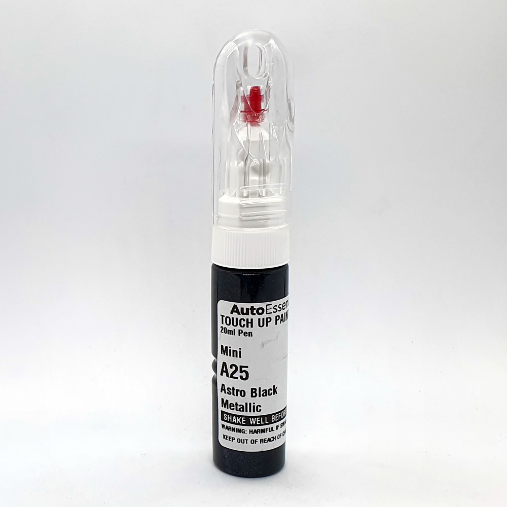 MINI ASTRO BLACK A25 CAR PAINT TOUCH UP PEN MINI COOPER S COUNTRYMAN
