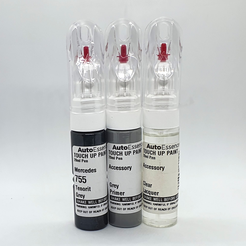MERCEDES BENZ TENORIT GREY 755 TOUCH UP PEN BRUSH REPAIR PAINT A C E