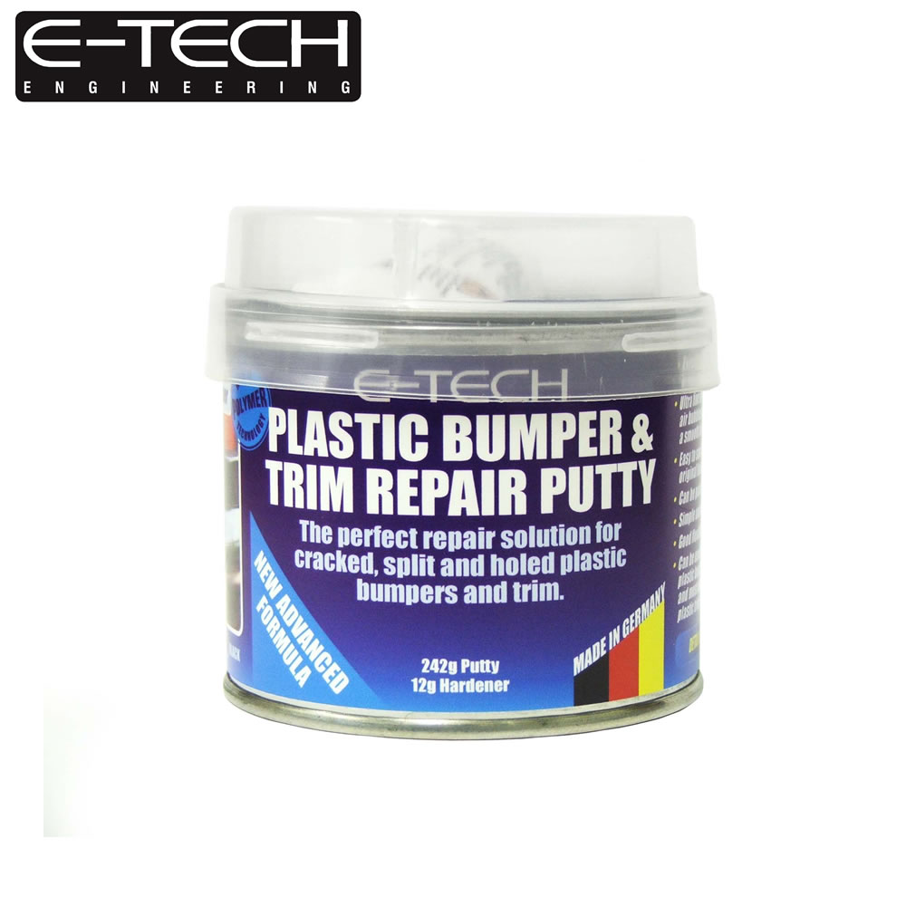 ETech Plastic Bumper and Trim Repair Putty 242g inc Hardener Repair Bumpers eBay