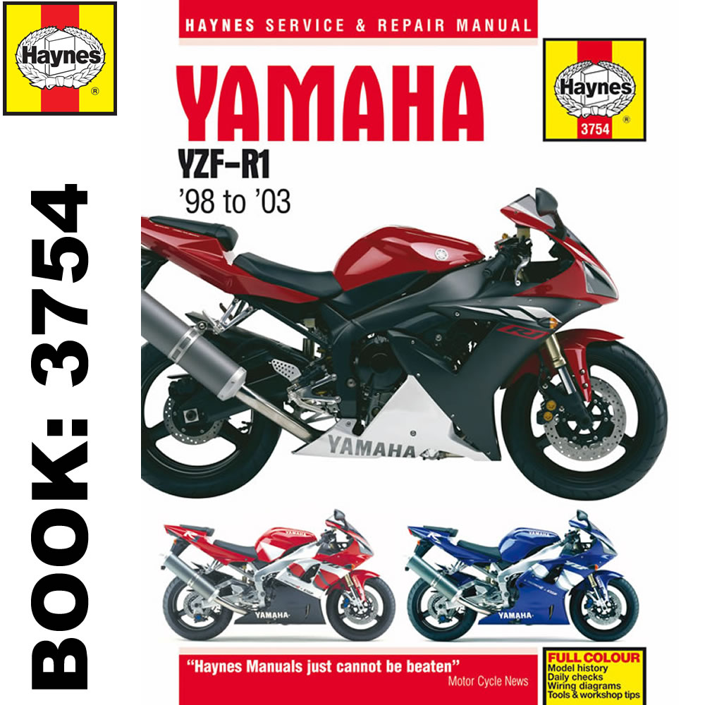 Yamaha YZF-R1 1998-2003 Haynes Workshop Manual