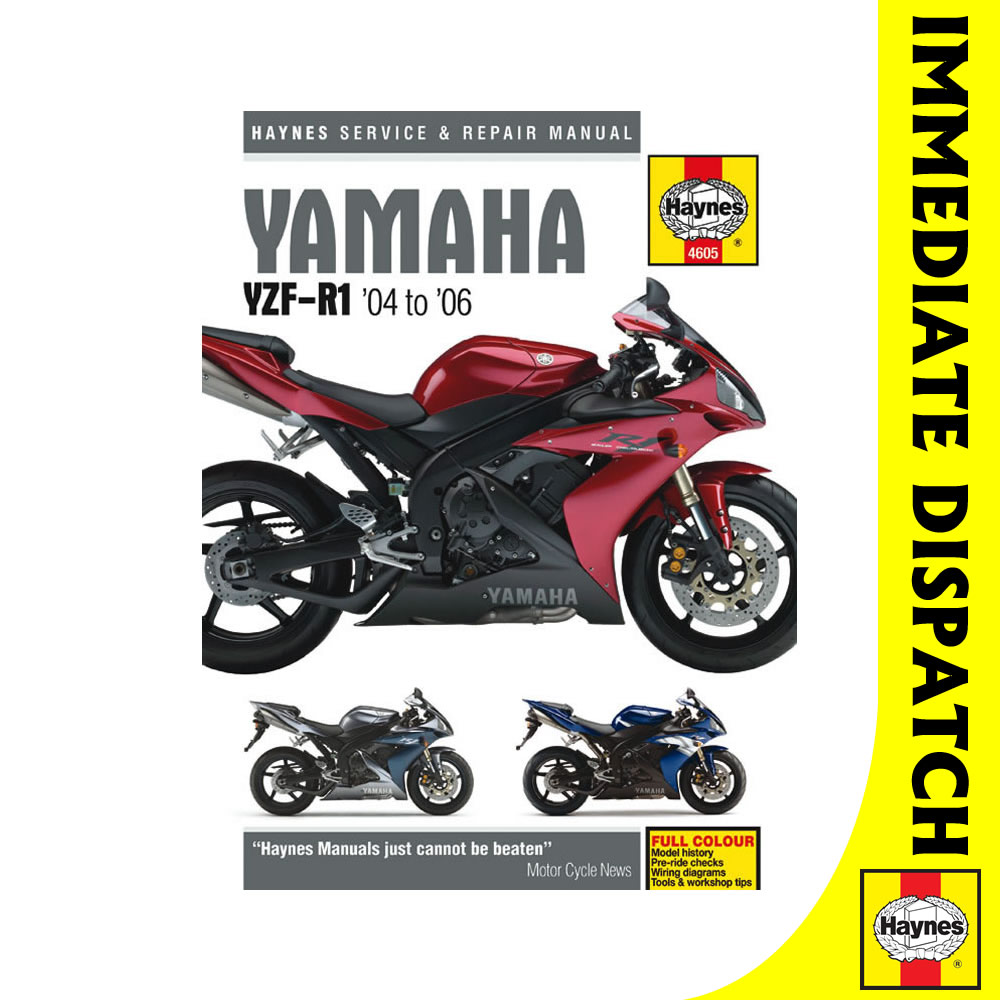 [4605] Yamaha YZF-R1 2004-2006 Haynes Workshop Manual