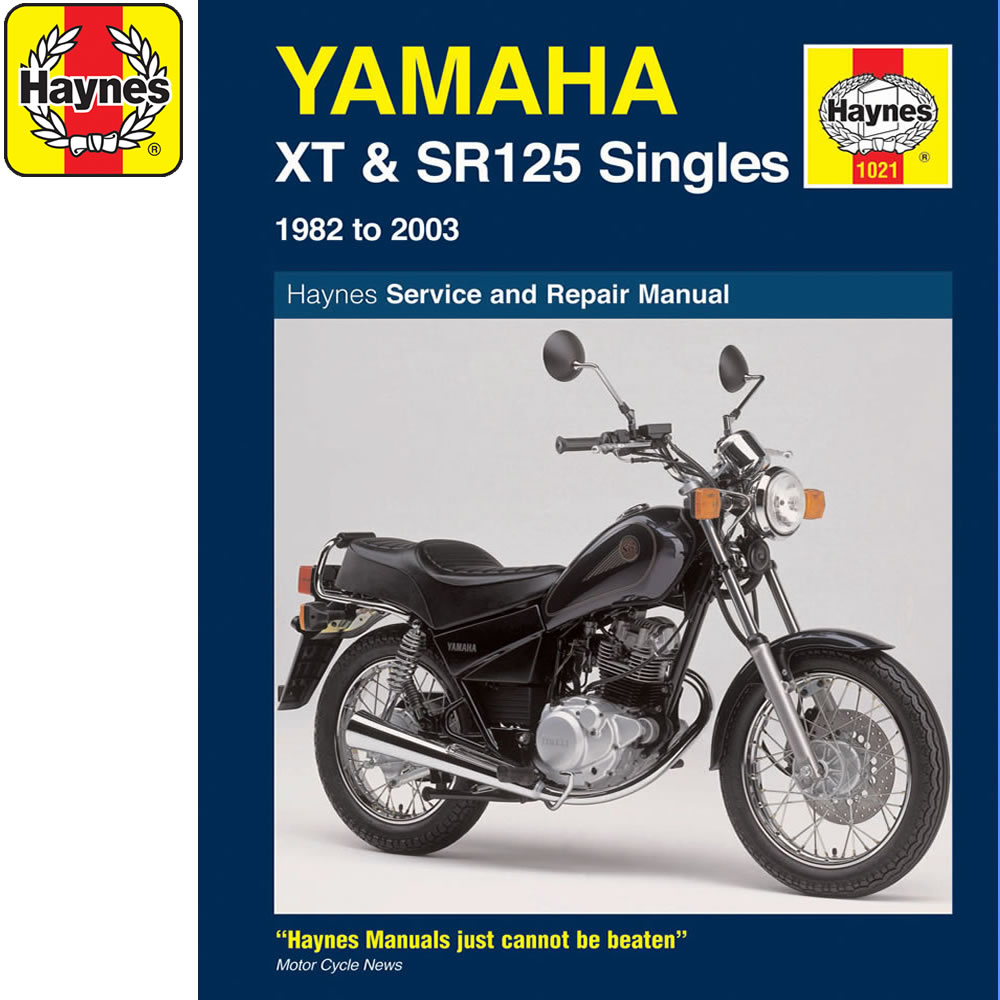 [1021] Yamaha SR125 SR125SE XT125 1982-2003 Haynes Workshop Manual