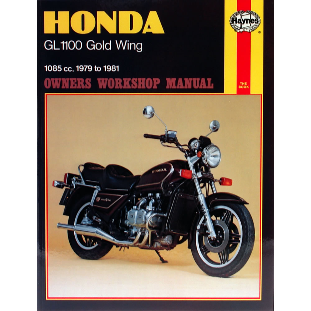 Honda GL1100 Gold Wing inc Interstate 1979-81 Haynes Workshop Manual