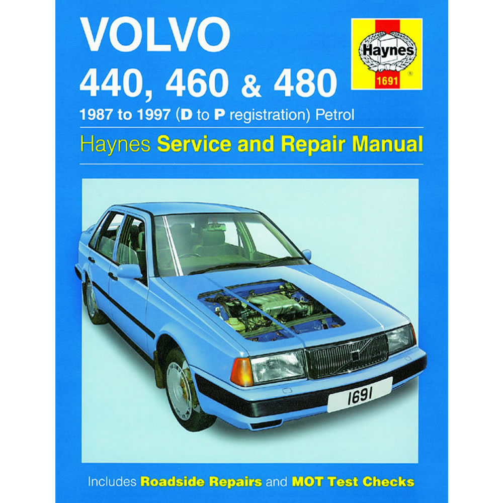 Volvo 440 460 480 Haynes Manual 1987-97 1.6 1.7 1.8 2.0 Petrol Workshop