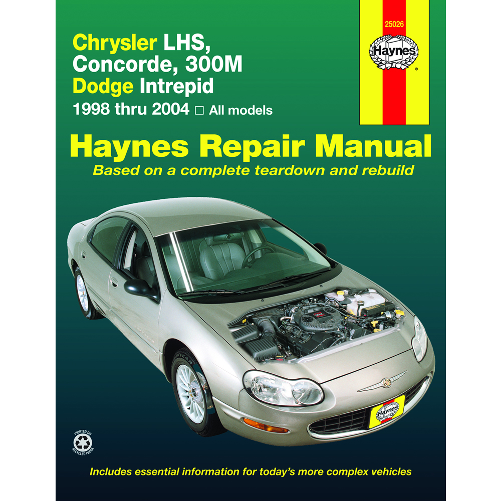 Chrysler LHS All Models 1999-2001 Haynes USA Workshop Manual