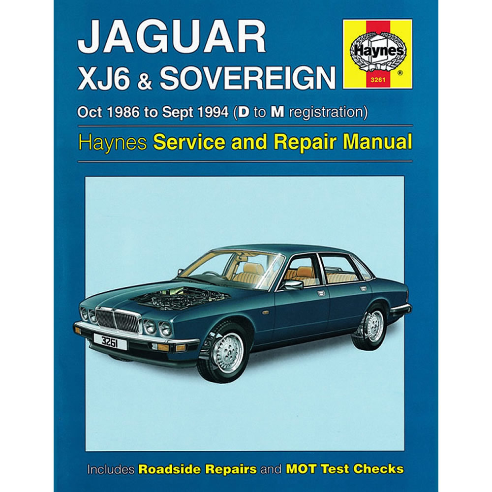 Jaguar XJ6 Sovereign Haynes Manual 1986-94 3.2 3.6 4.0 Petrol Workshop