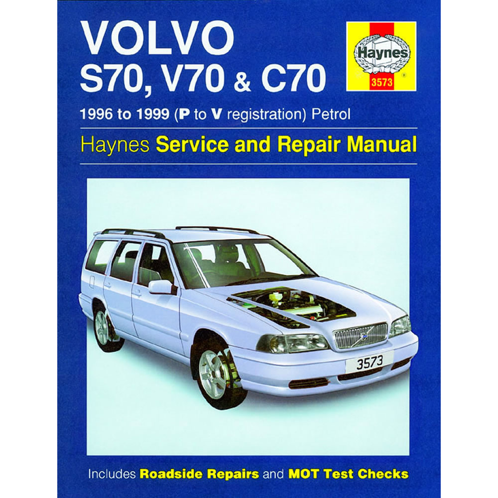 Volvo S70 V70 C70 Haynes Manual 1996-99 2.0 2.3 2.5 Petrol Workshop Manual