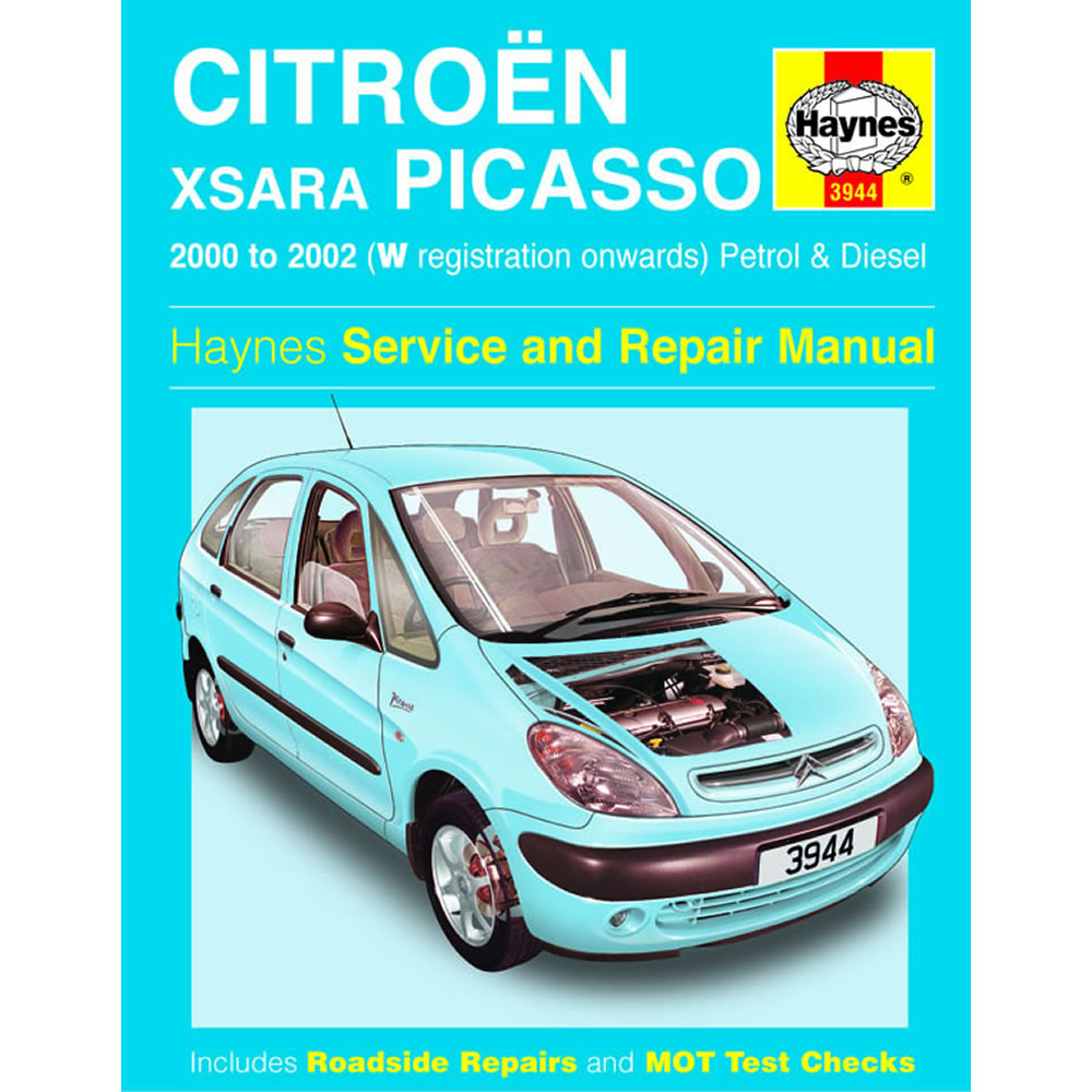 Citroen Xsara Haynes Manual 2000-02 1.6 1.8 Petrol 2.0 Turbo Diesel Workshop