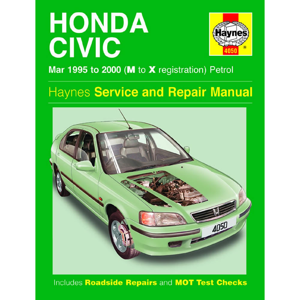 Honda Civic Haynes Manual 1995-00 1.4 1.5 1.6 1.8 Petrol Workshop Manual