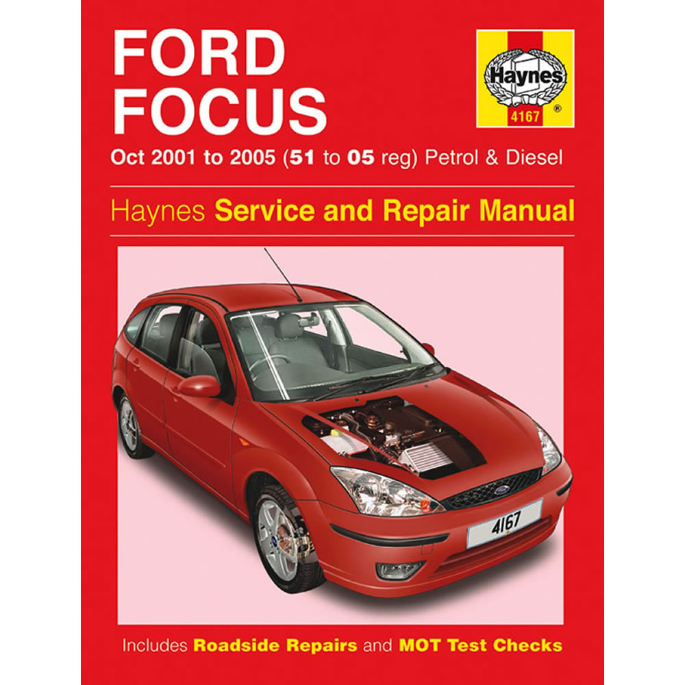 Ford Focus Haynes Manual 2001-05 1.4 1.6 1.8 2.0 Petrol 1.8 TDDI Ci Workshop