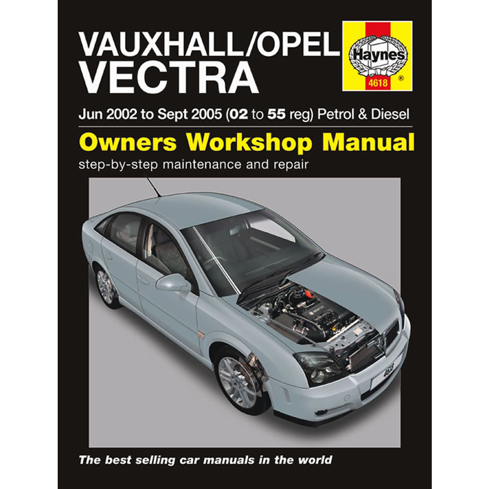 Vauxhall Vectra Haynes Manual 2002-05 1.8 2.2 Petrol 1.9 2.0 2.2 Diesel
