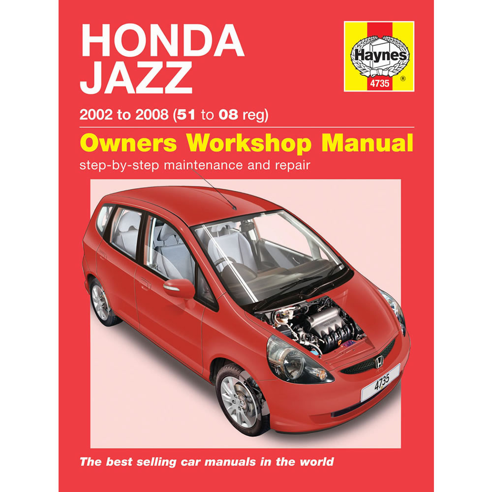 Honda Jazz Haynes Manual 2002-08 1.2 1.4 Petrol Hatch Workshop Manual