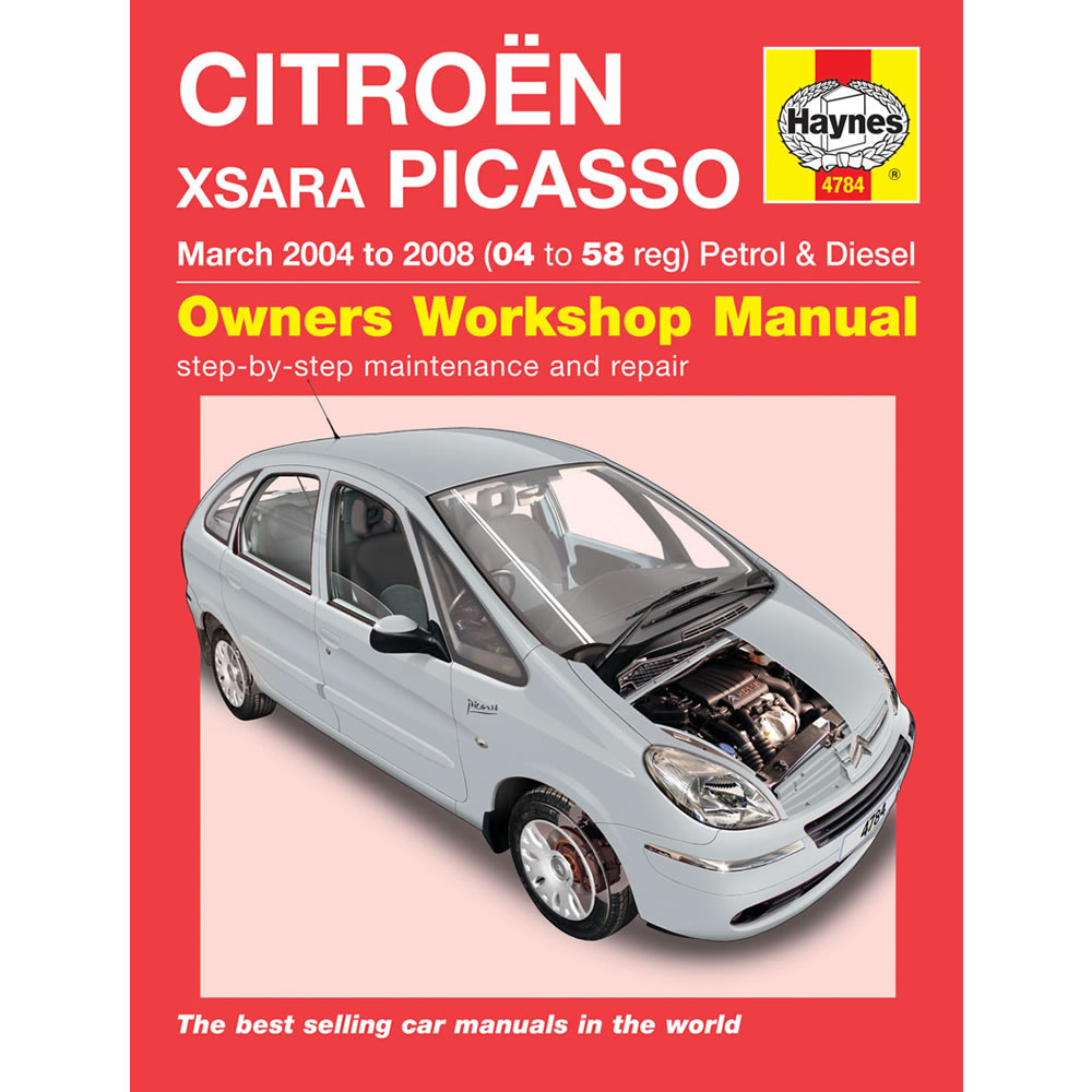 Citroen Xsara Haynes Manual 2004-08 1.6 1.8 2.0 Petrol 1.6 2.0 Diesel