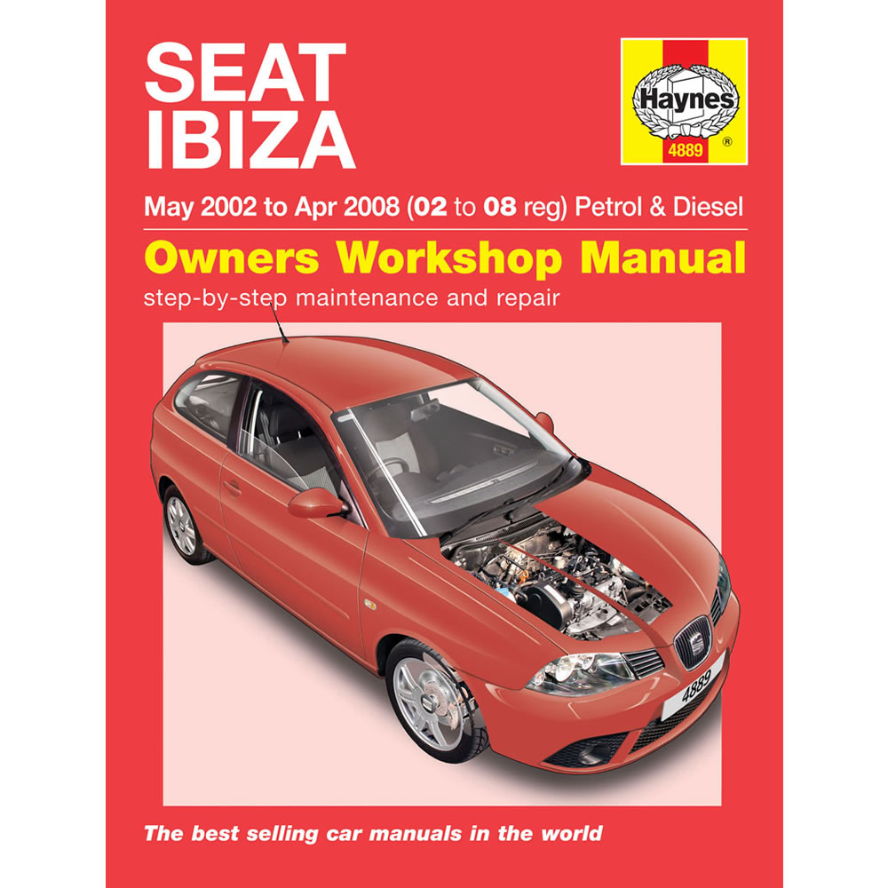 Seat Ibiza Haynes Manual 2002-08 1.2 1.4 Petrol 1.4 1.9 Diesel