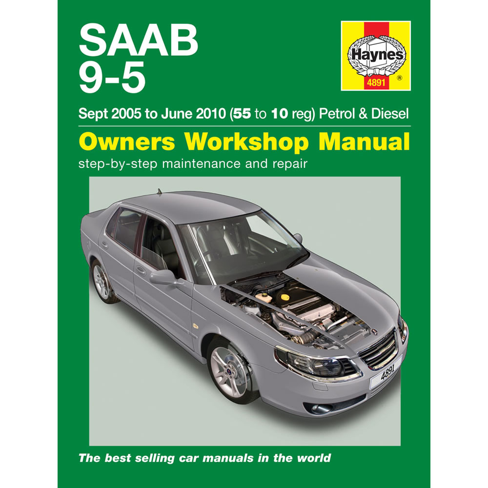 Saab 9-5 Haynes Manual 2005-10 2.0 2.3 Petrol 1.9 Diesel