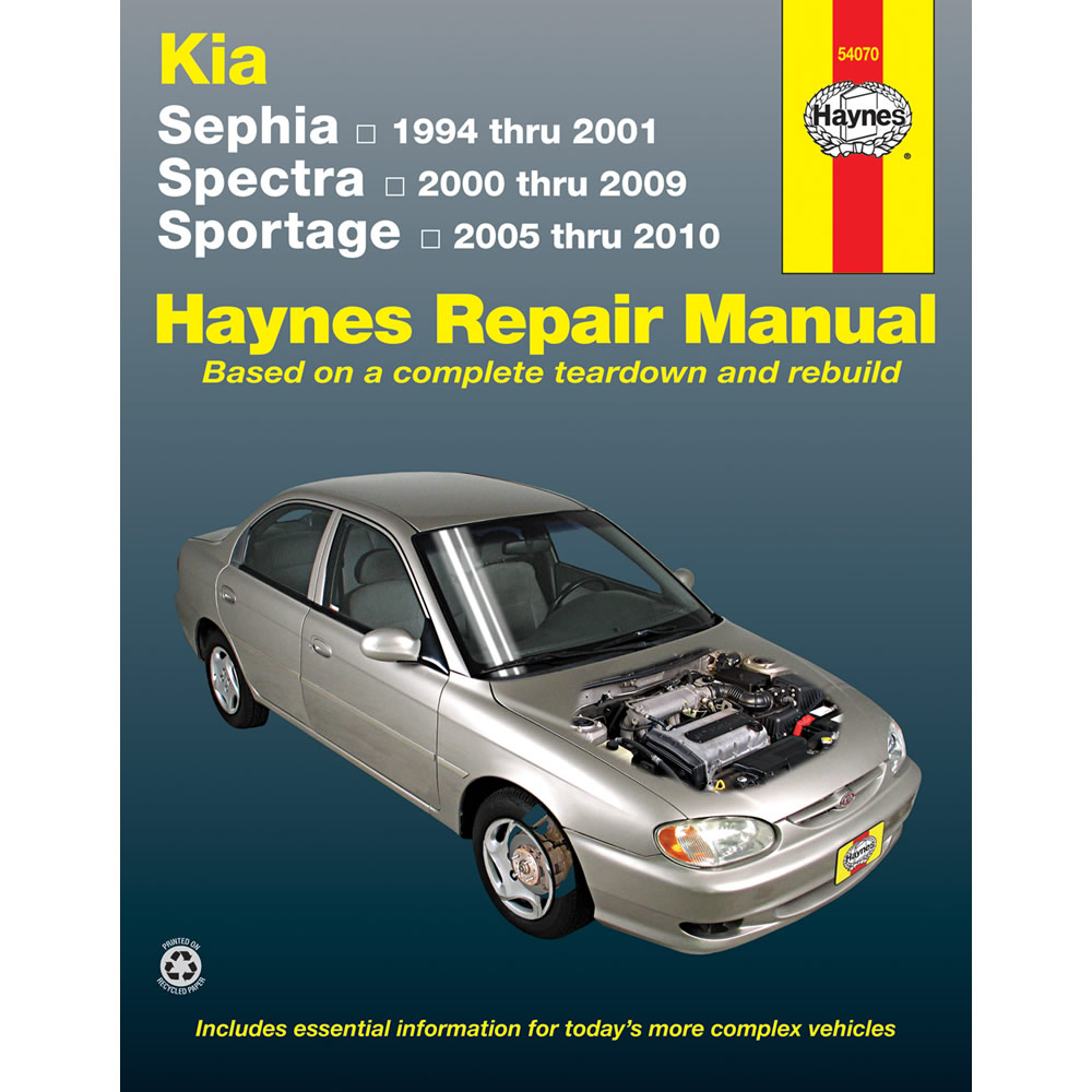 Kia Sportage 2005-2010 Haynes USA Workshop Manual