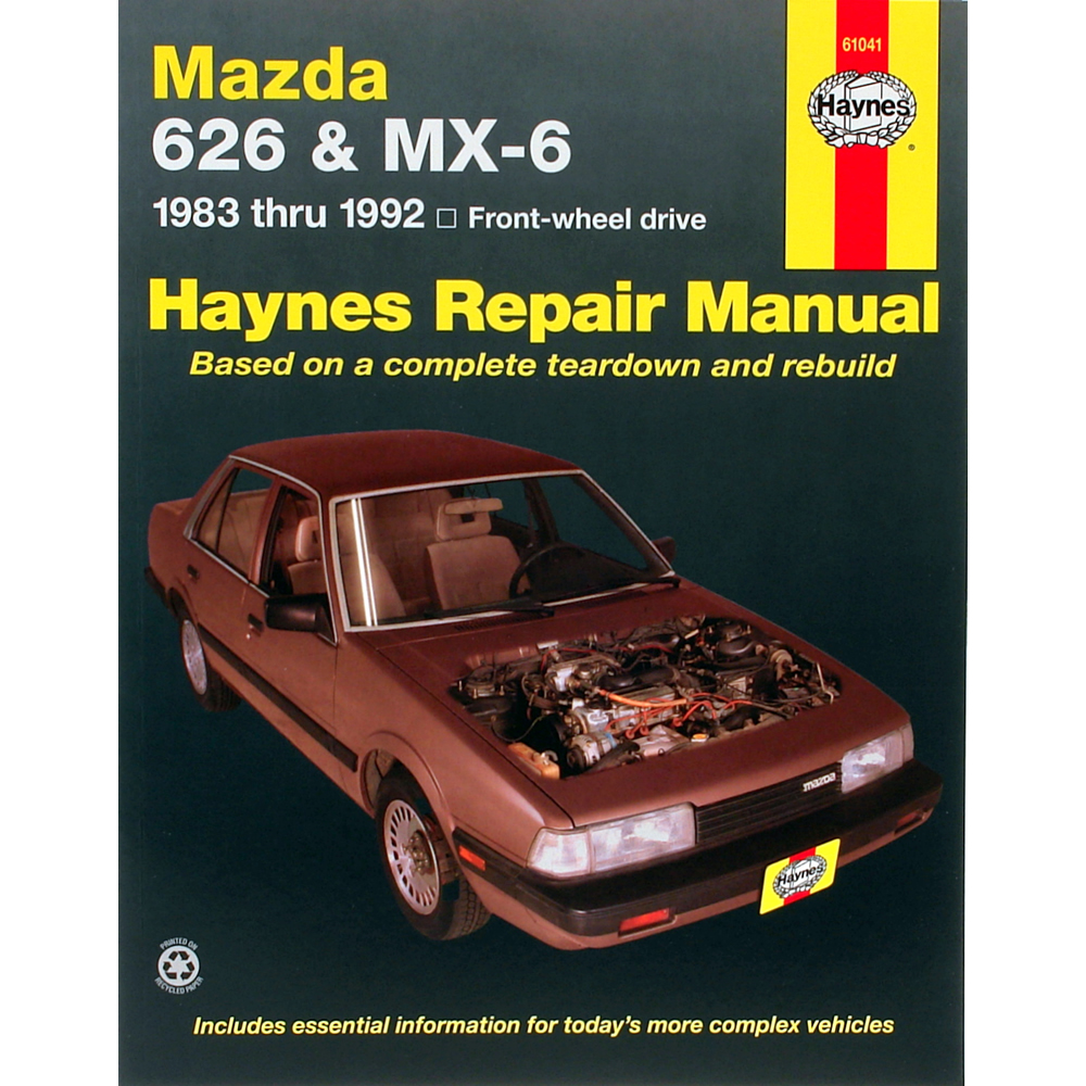 Mazda MX-6 1983-1992 Haynes USA Workshop Manual