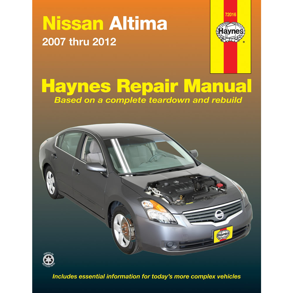 Nissan Altima: Owner’s ManualService Manual order information Nissan Altima: Owner’s ManualService Manual order information