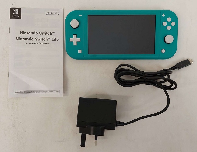 Nintendo Switch Lite Turquoise RRP 239.99 lot H1813 | eBay UK