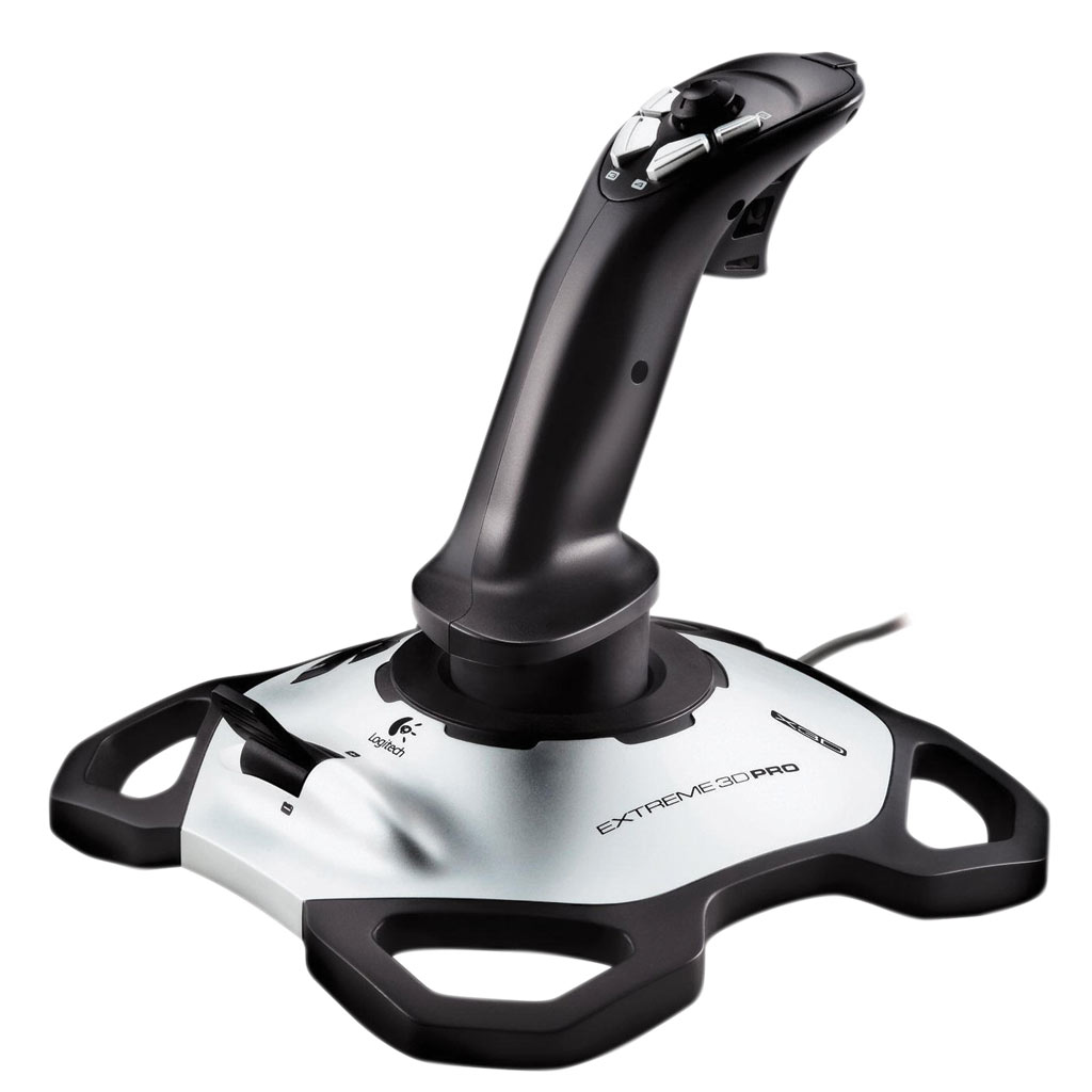 Logitech Extreme 3D Pro Decision Joystick With 12 Fully Programmable ...