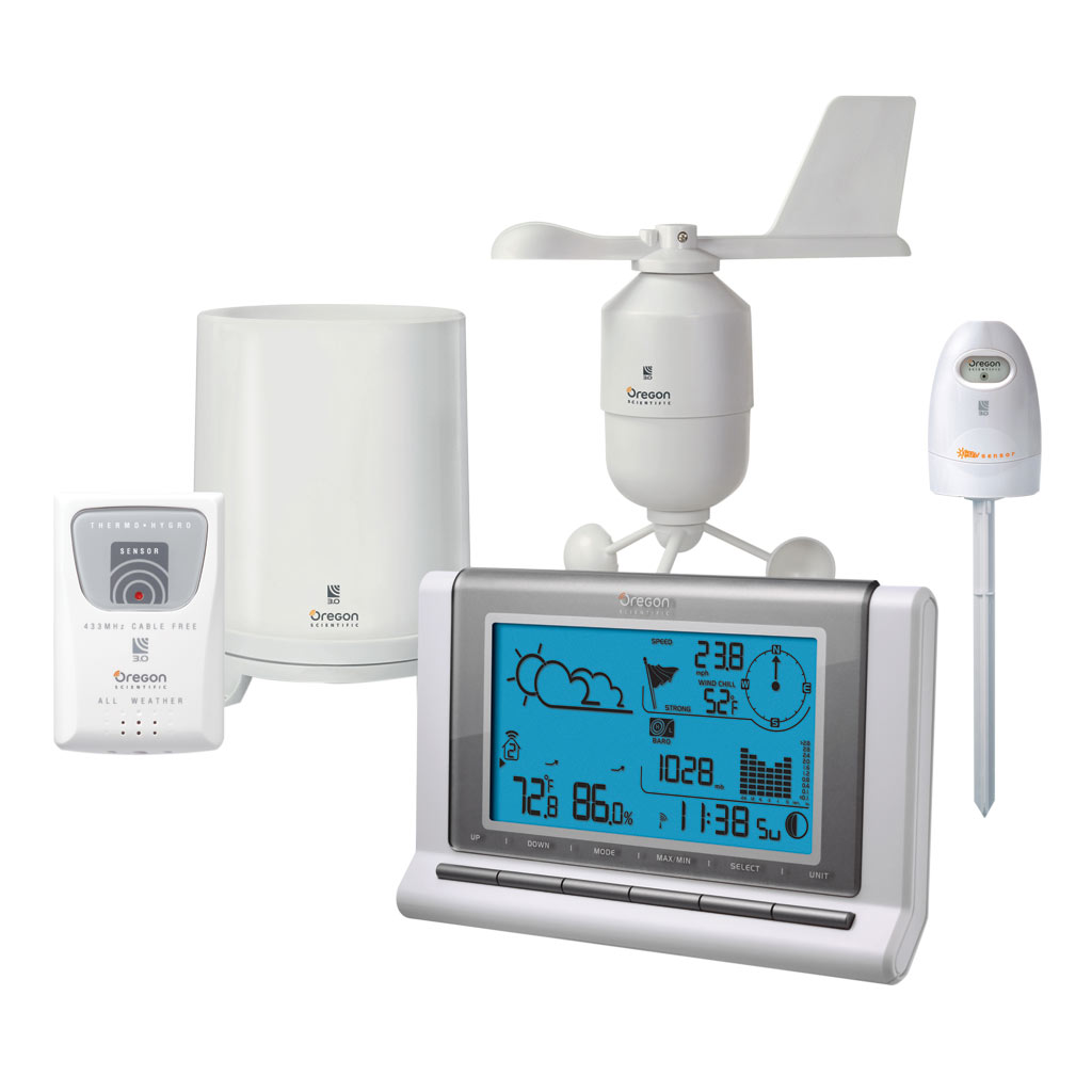 Oregon Scientific WRM88 Wireless Pro Weather Station with USB Upload ...