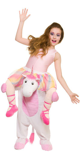 Carry Me Kids Fancy Dress Piggyback Ride On Novelty Girls Boys Childrens Costume - Picture 2 of 2