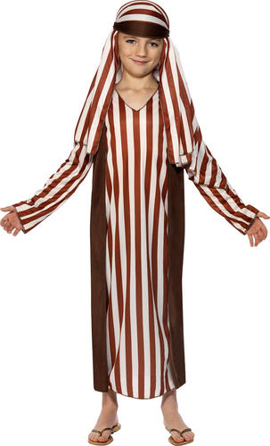Shepherd + Crook Boys Fancy Dress Joseph Christmas Nativity Kids Xmas Costume - Picture 10 of 10
