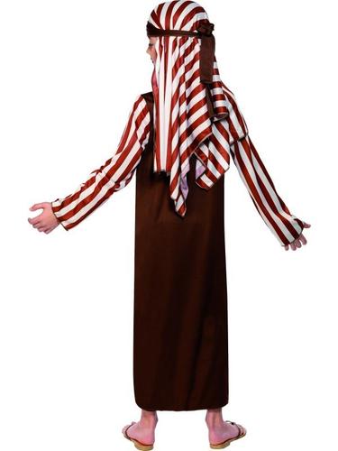 Shepherd + Crook Boys Fancy Dress Joseph Christmas Nativity Kids Xmas Costume - Picture 7 of 10