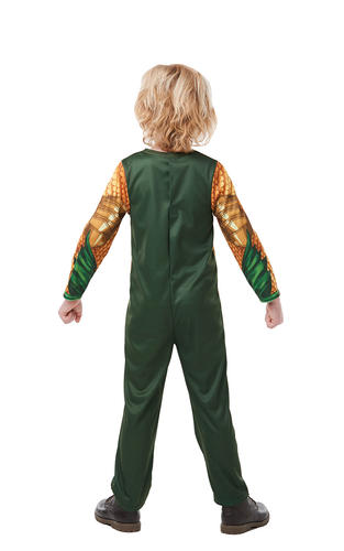 Aquaman Movie Kids Fancy Dress DC Comics Book Day Kids Superhero Costume Outfit