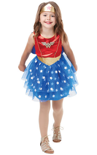 Wonder Woman Girls Fancy Dress DC Comics Superhero Kids World Book Day Costume - Bild 11 von 12