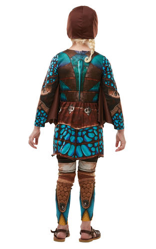 How To Train Your Dragon Battlesuit Kids Fancy Dress Hiccup Astrid HTTYD Costume - Picture 17 of 17