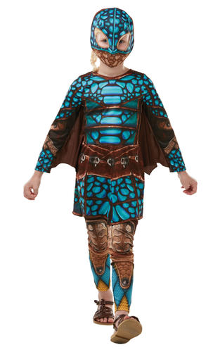 How To Train Your Dragon Battlesuit Kids Fancy Dress Hiccup Astrid HTTYD Costume - Picture 16 of 17