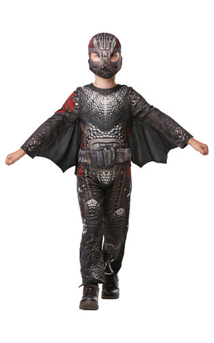 How To Train Your Dragon Battlesuit Kids Fancy Dress Hiccup Astrid HTTYD Costume - Picture 2 of 17