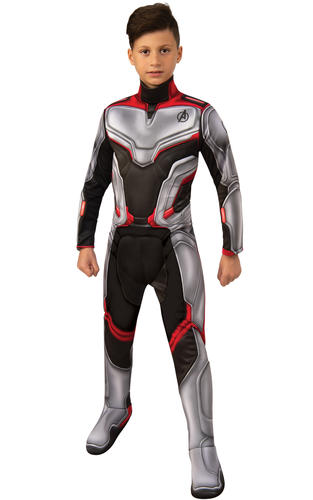 Deluxe Avengers Endgame Boys Fancy Dress Marvel Comics Superhero Kids Costumes - Picture 21 of 28