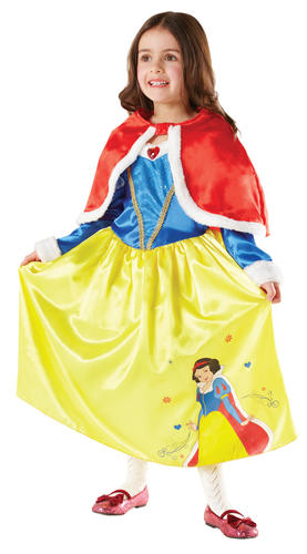 Disney Princess Girls Winter Wonderland Fancy Dress Kids Childrens Costume 3-8 Y - Picture 8 of 9