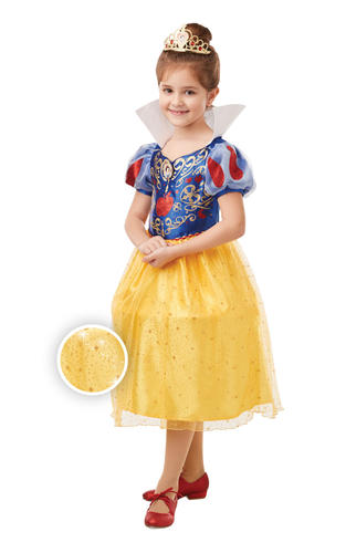 Glitter and Sparkle Disney Princess Girls Fancy Dress Fairy Tale Kids Costumes - Picture 15 of 22